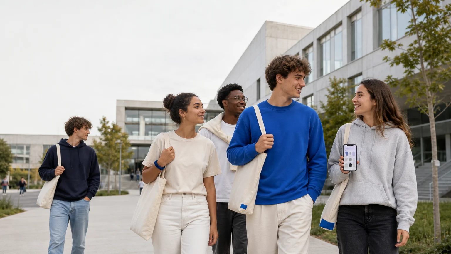 Meilleures boutiques textiles pour campus en France 2026