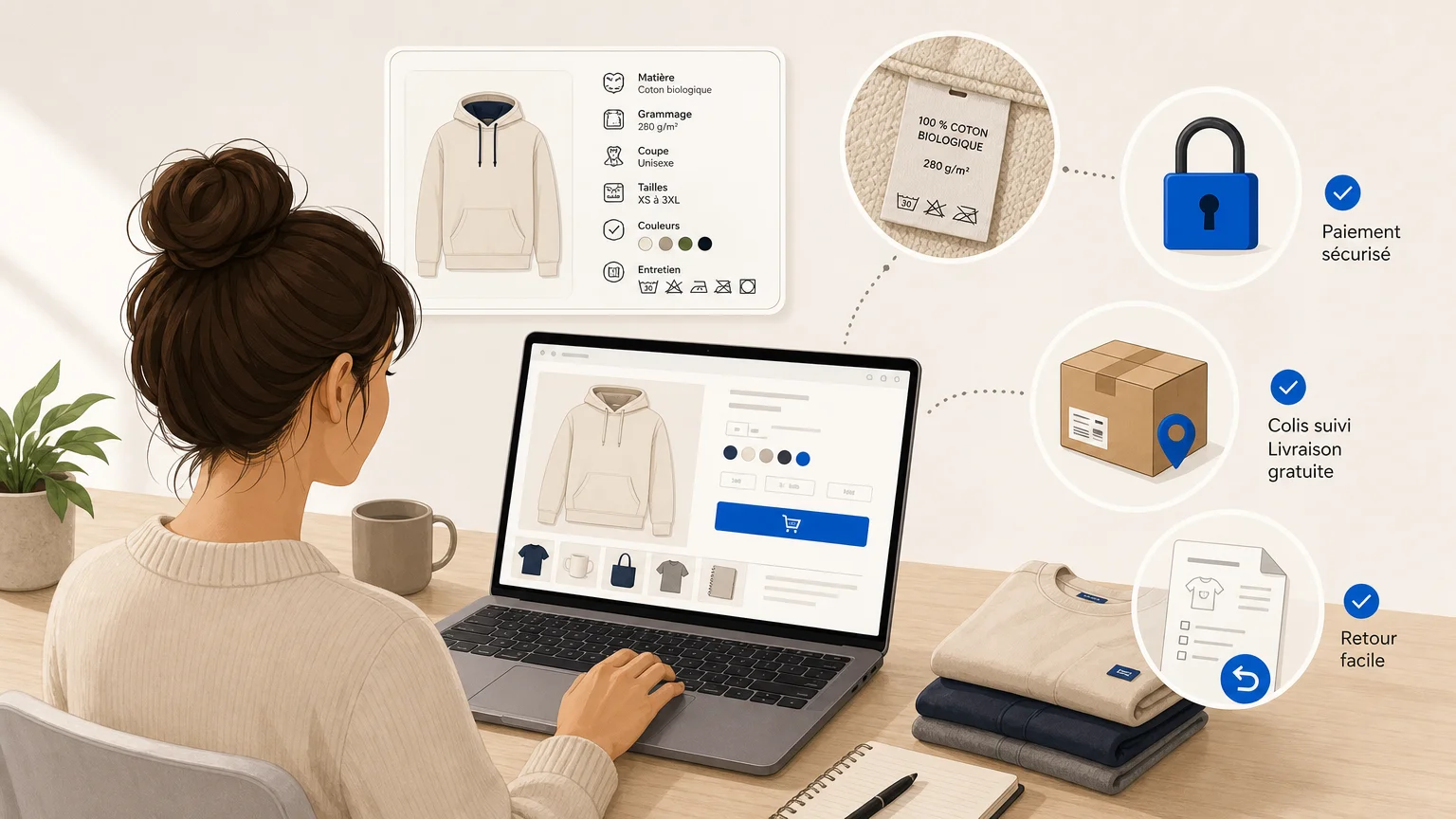 Comment choisir une boutique textile en ligne fiable ?